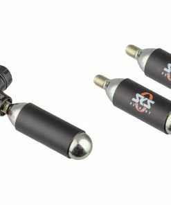 SKS Airbuster CO2 Pumpe + 2 X CO2 Ersatzkartusche Mit Gewinde 16 G Bundle