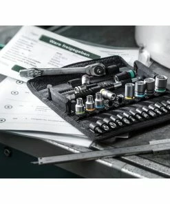 Wera Zyklop Switch Metal Ratsche 1/4" Mit Steckschlüssel-/Bit-Satz -Werkzeuge nach Baugruppen Verkäufe 182217