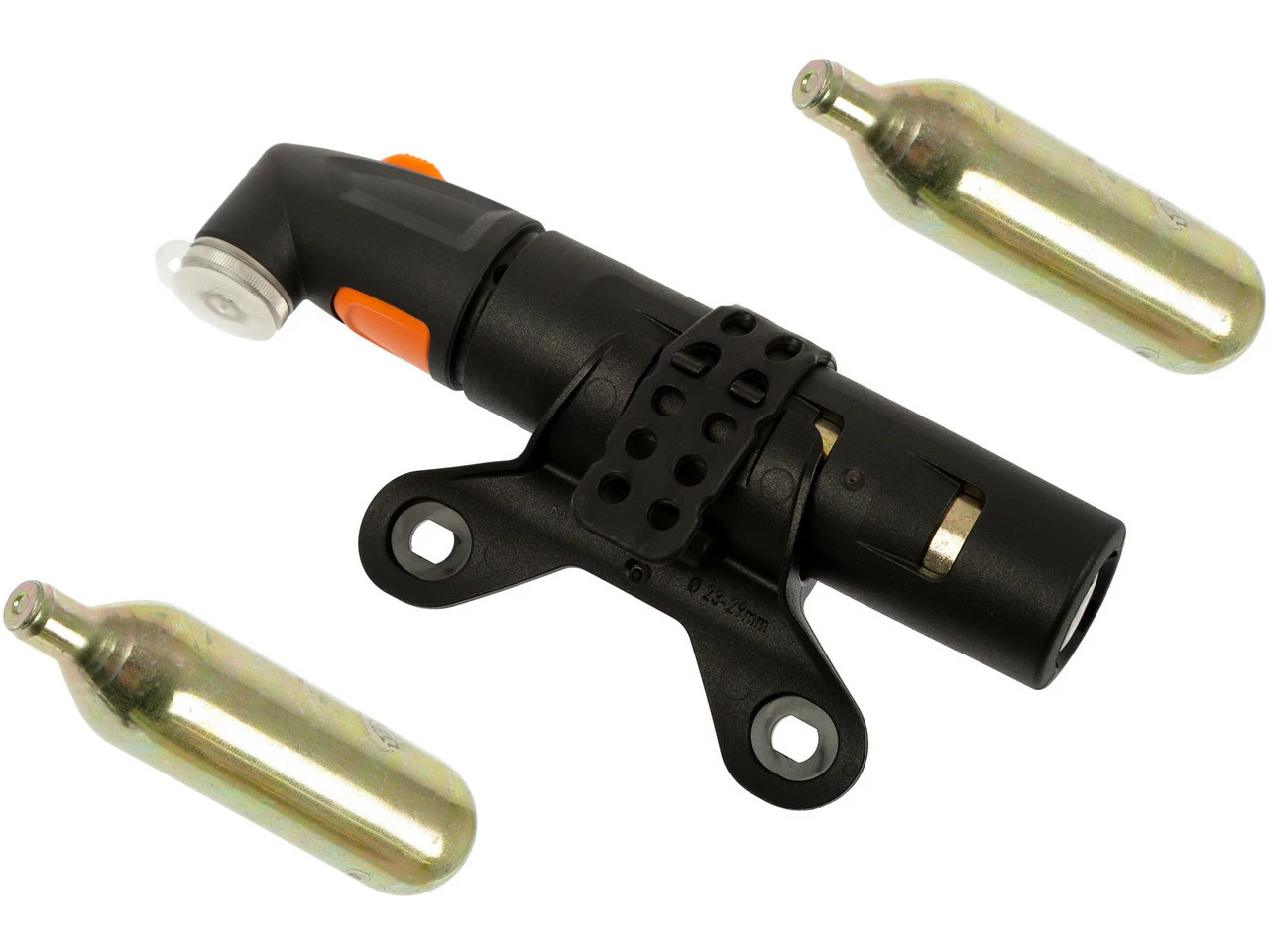 SKS Airchamp Pro CO2 Pumpe + CO2 Ersatzkartuschen Ohne Gewinde 16 G Set 3 SKS Airchamp Pro CO2 Pumpe + CO2 Ersatzkartuschen Ohne Gewinde 16 G Set