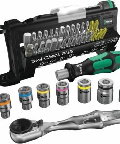 Wera Zyklop Mini Ratsche 1/4" Mit Tool-Check Plus Satz