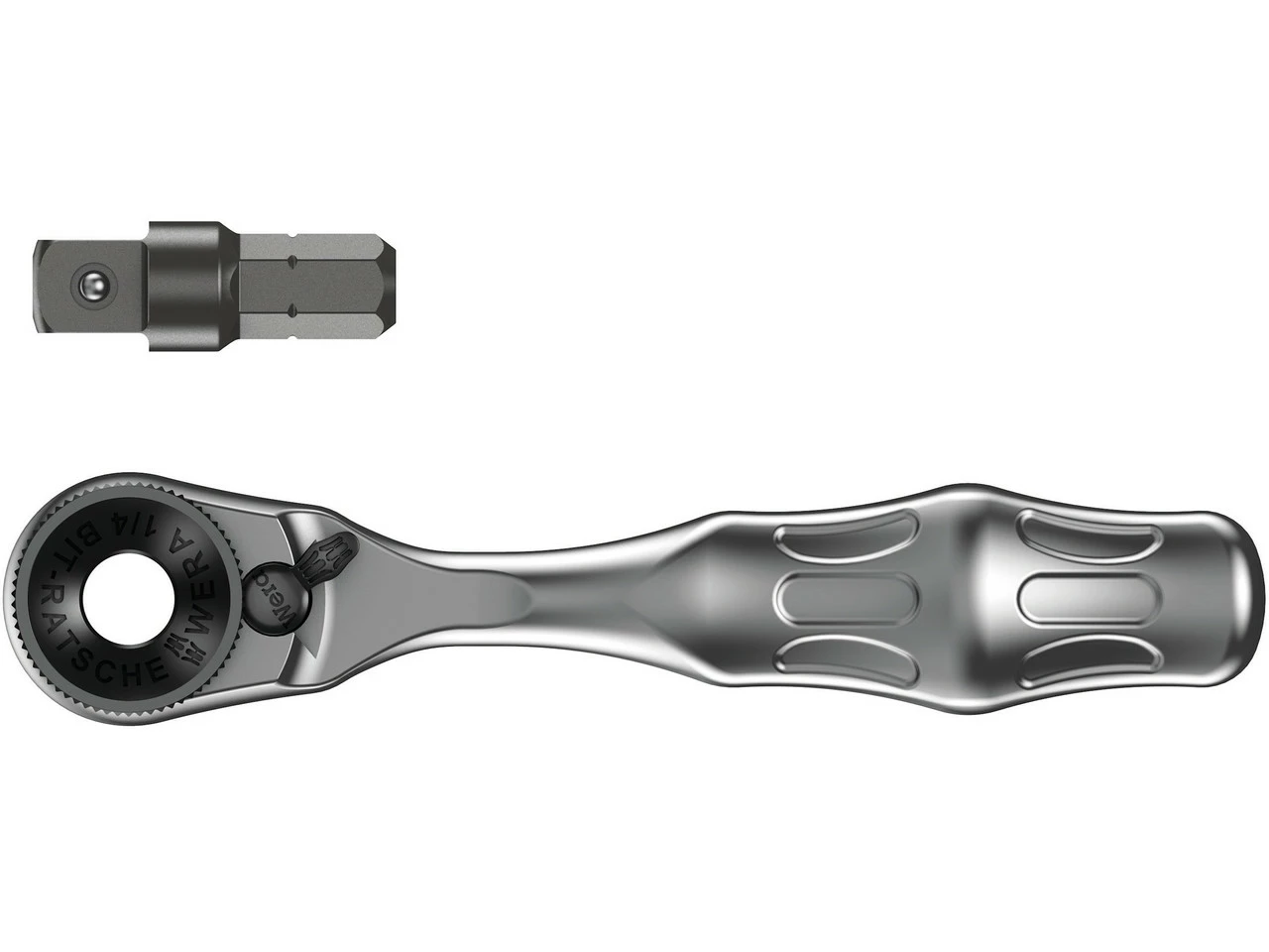 Wera Zyklop Mini Ratsche 1/4" 3 Wera Zyklop Mini Ratsche 1/4"