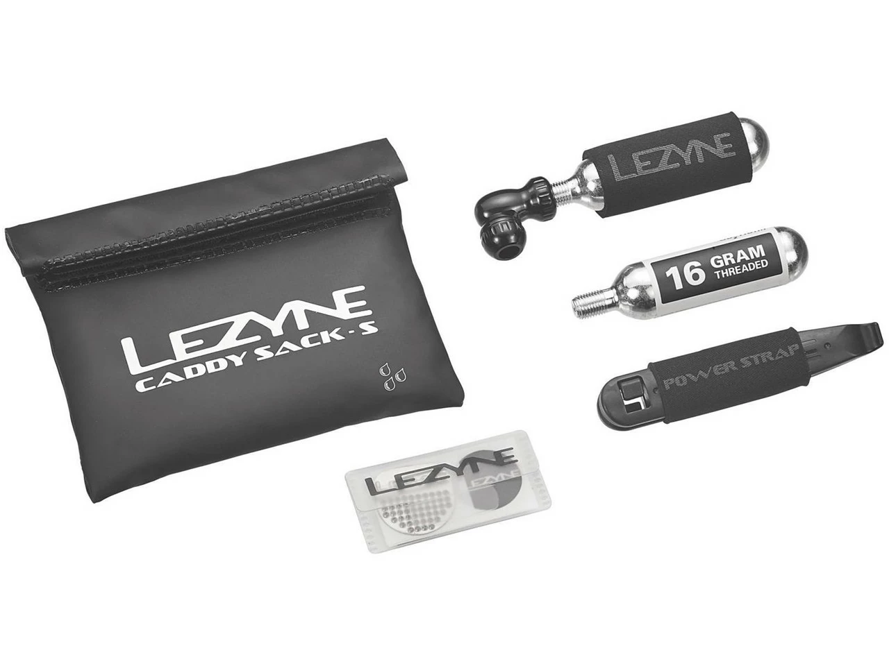 Lezyne Caddy Kit CO2 Pumpe 3 Lezyne Caddy Kit CO2 Pumpe