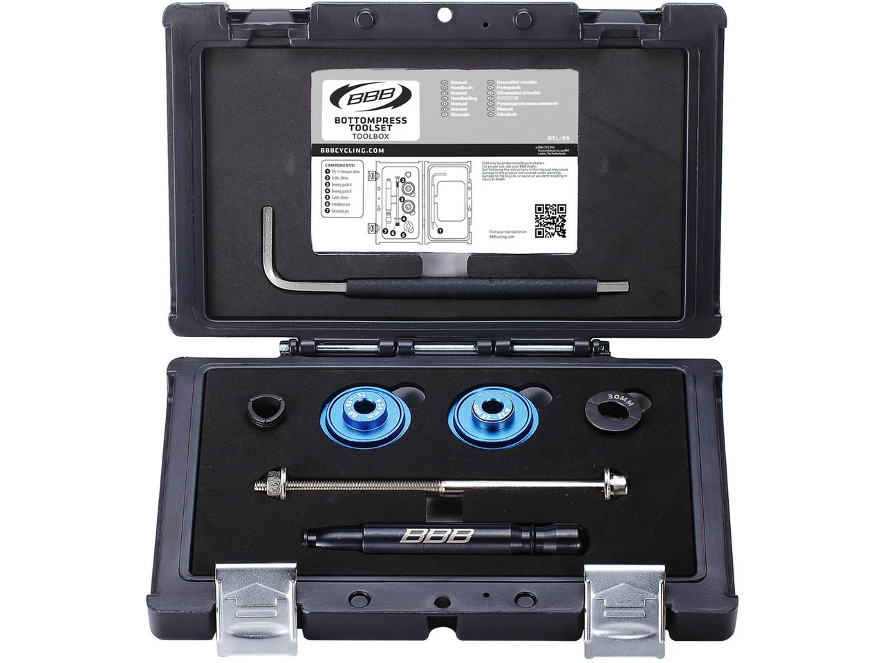 BBB BracketKit BTL-95 Innenlagereinpresswerkzeug 3 BBB BracketKit BTL-95 Innenlagereinpresswerkzeug