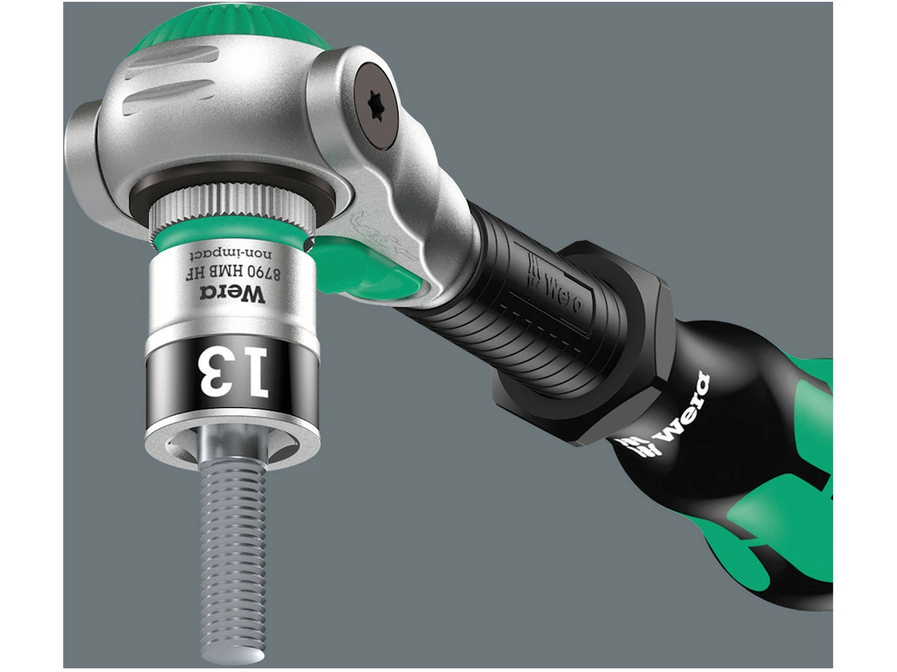 Wera 8100 SA All-in Zyklop Speed Ratsche 1/4" Mit Steckschlüsselsatz 5 Wera 8100 SA All-in Zyklop Speed Ratsche 1/4" Mit Steckschlüsselsatz – Bild 3