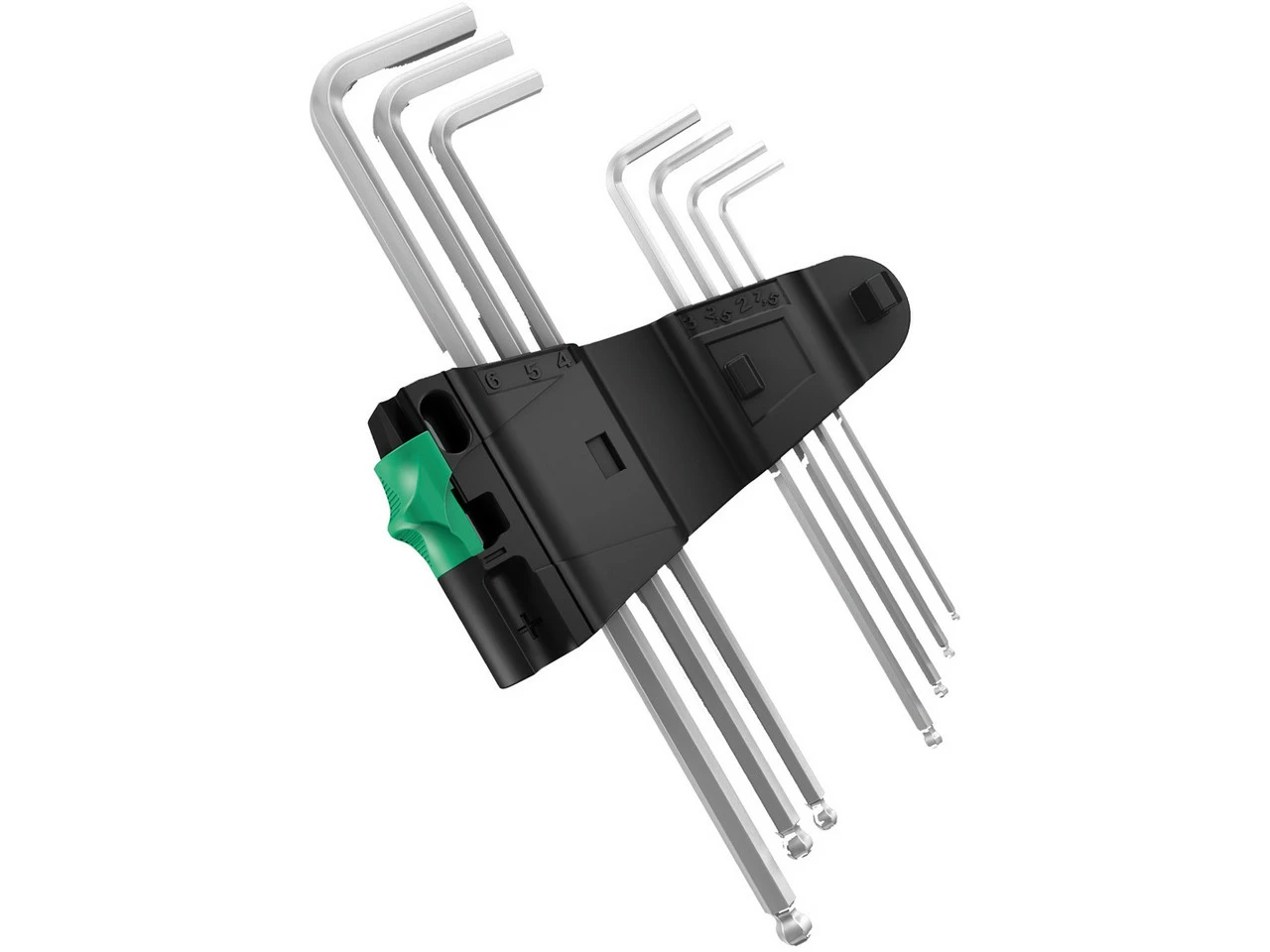 Wera Winkelschlüssel-Satz Hex-Plus Innensechskant PKL 4 Wera Winkelschlüssel-Satz Hex-Plus Innensechskant PKL – Bild 2