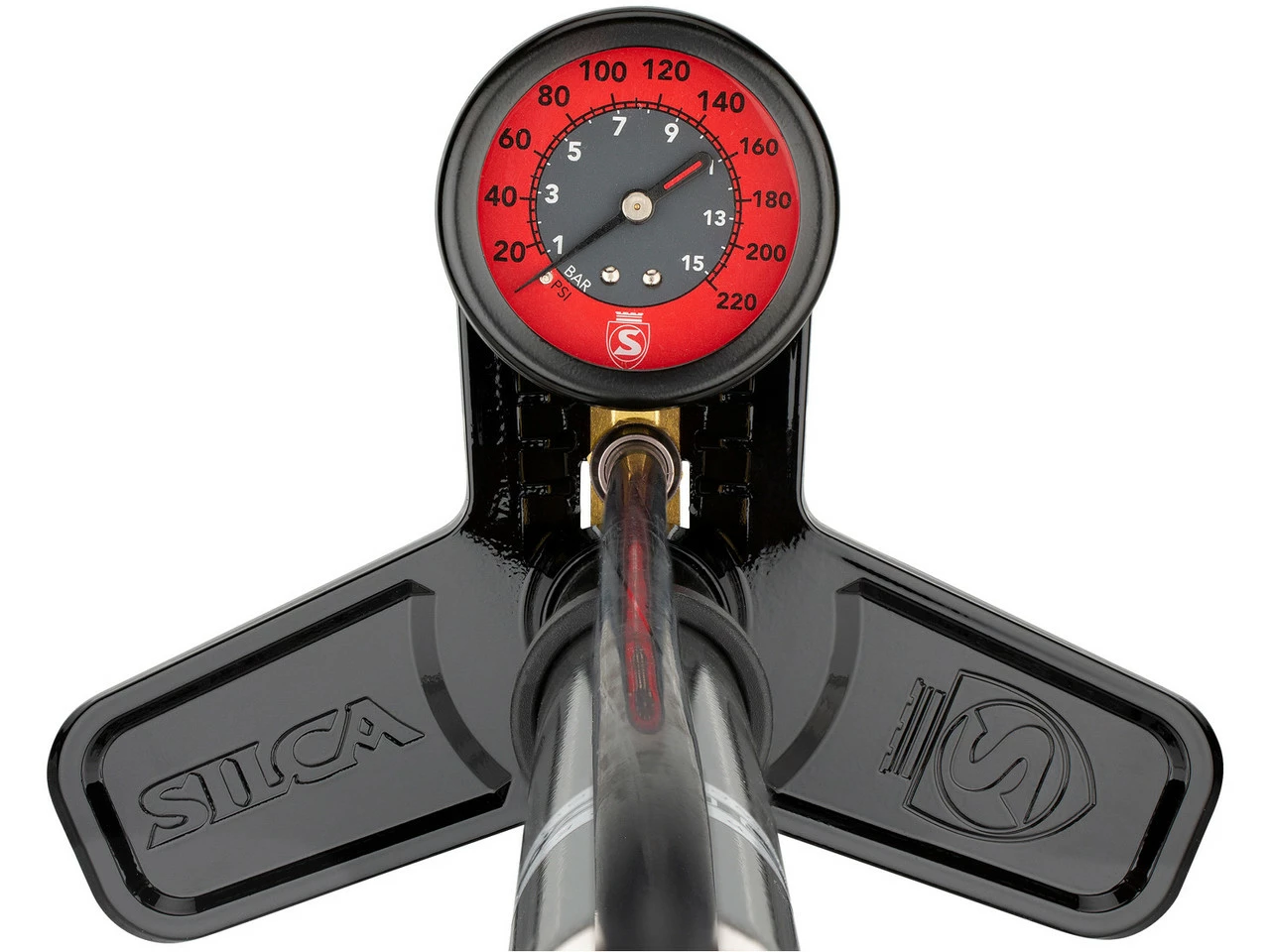 Silca Pista Plus Standpumpe 6 Silca Pista Plus Standpumpe – Bild 4