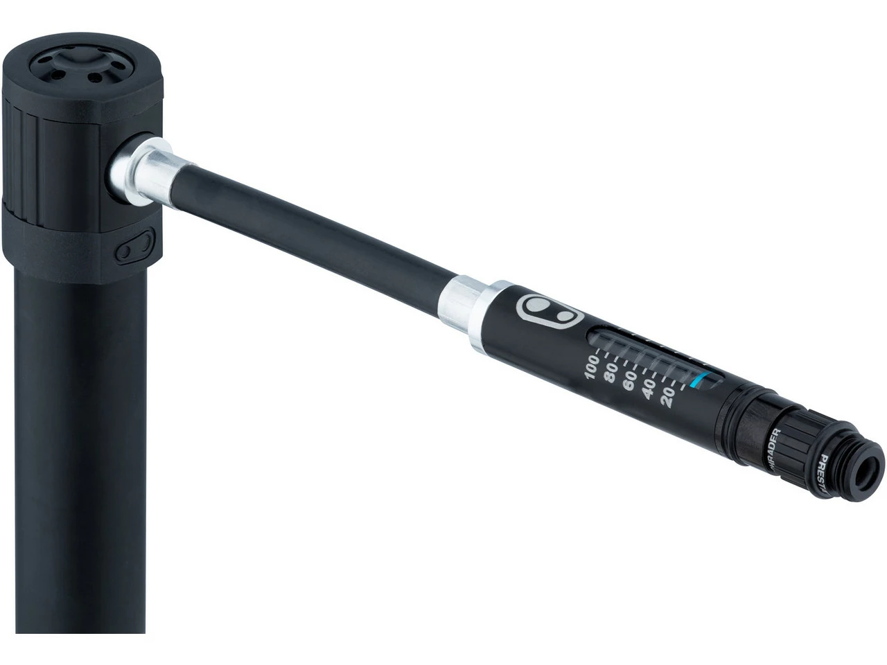 Crankbrothers Klic HV Minipumpe Mit CO2-Adapter Und Manometer 6 Crankbrothers Klic HV Minipumpe Mit CO2-Adapter Und Manometer – Bild 4