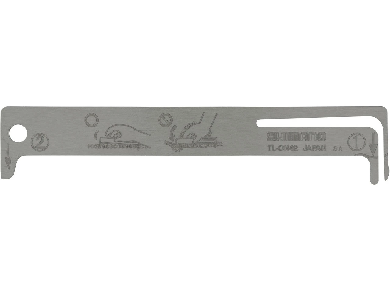 Shimano Kettenmesswerkzeug TL-CN42 3 Shimano Kettenmesswerkzeug TL-CN42