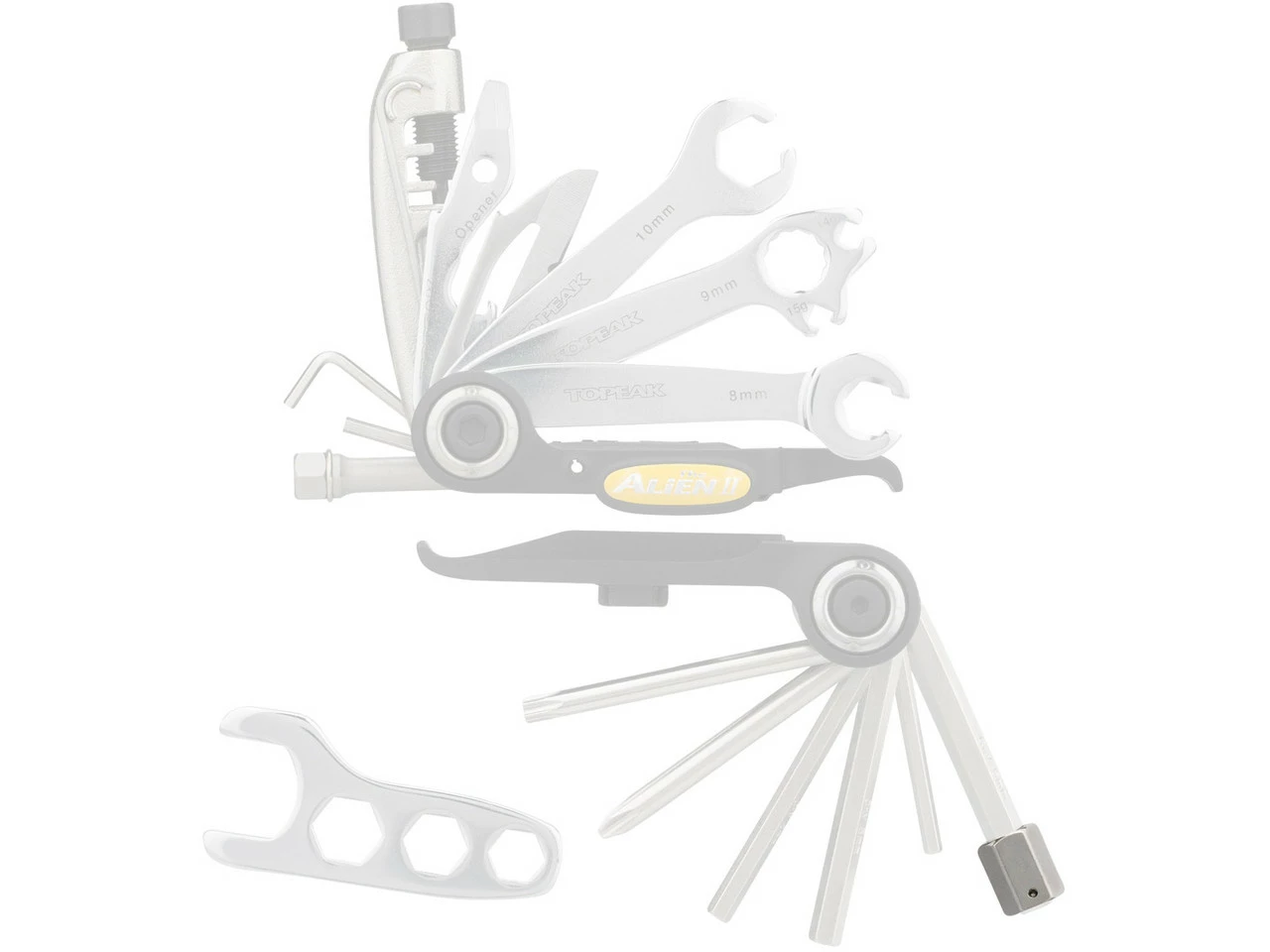 Topeak Innensechskant-Aufsatz 10 Mm Für Alien 2 4 Topeak Innensechskant-Aufsatz 10 Mm Für Alien 2 – Bild 2