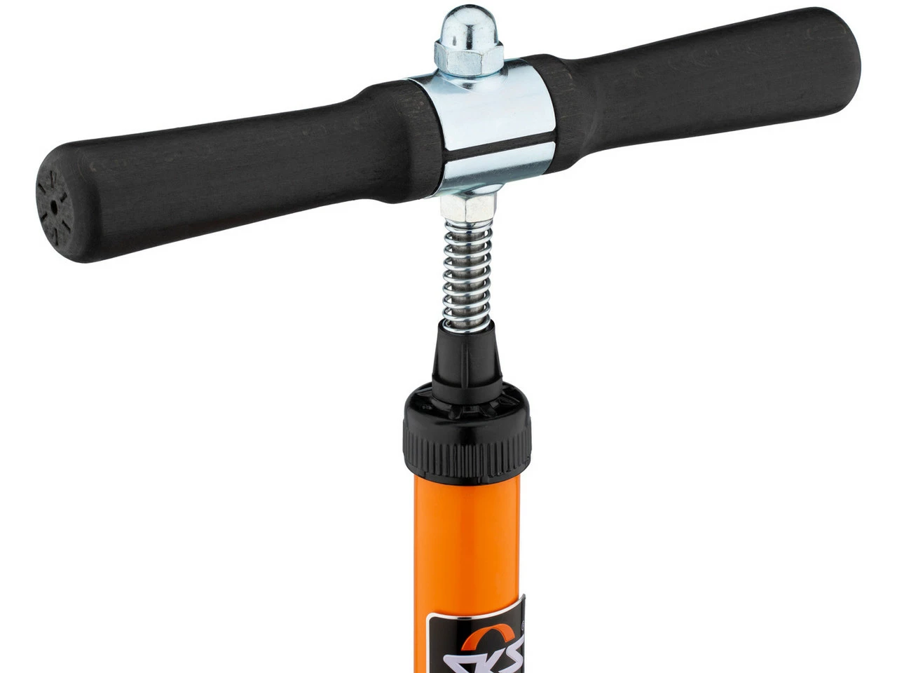 SKS Rennkompressor Standpumpe Mit Messingnippel-Schlauchanschluss Für SV 4 SKS Rennkompressor Standpumpe Mit Messingnippel-Schlauchanschluss Für SV – Bild 2