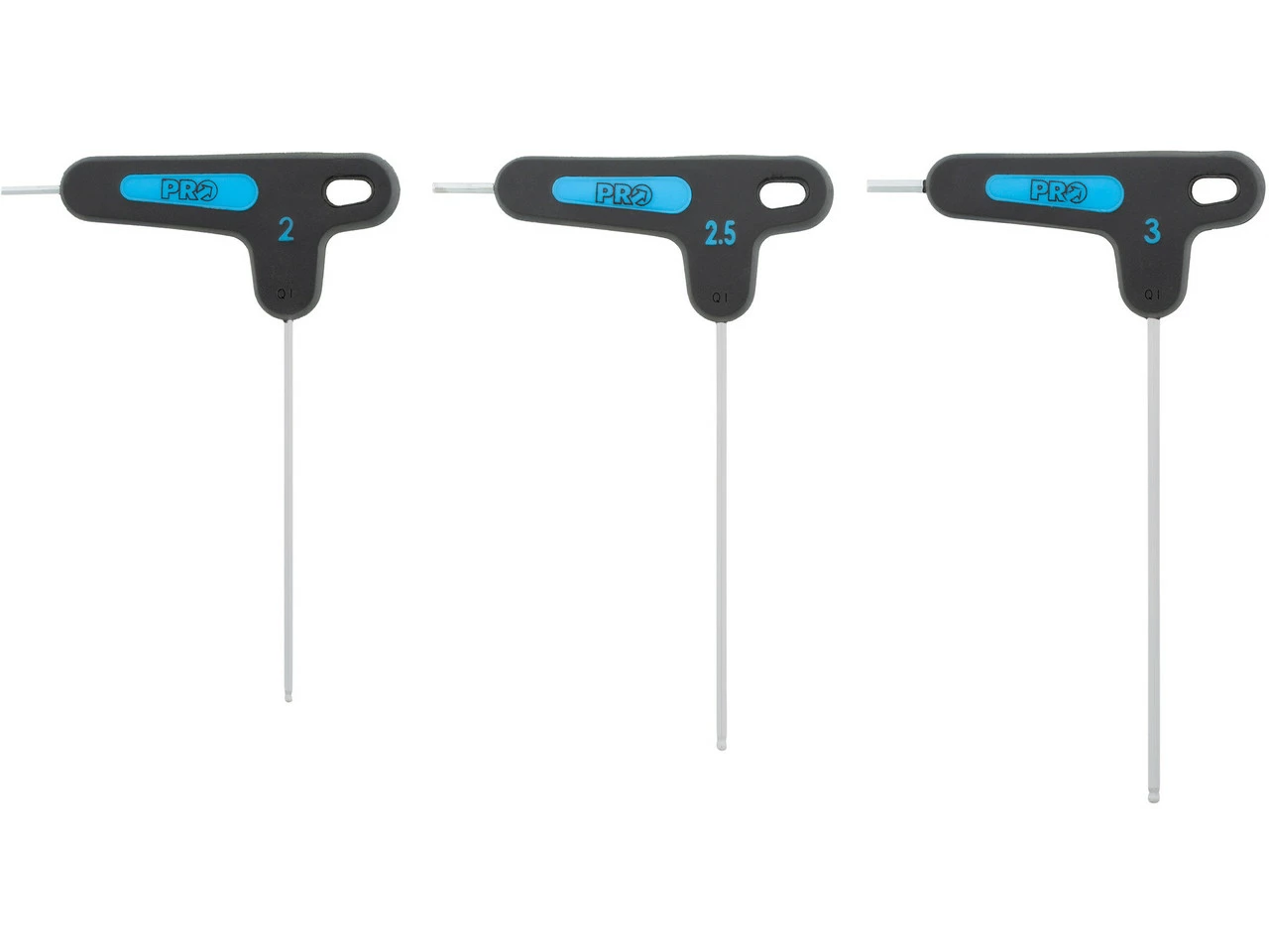 Pro Innensechskant-Schlüsselset Mit T-Griff 2 / 2,5 / 3 Mm 3 Pro Innensechskant-Schlüsselset Mit T-Griff 2 / 2,5 / 3 Mm