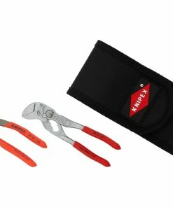 KNIPEX Zangenset Cobra Und Mini-Zangenschlüssel In Werkzeuggürteltasche