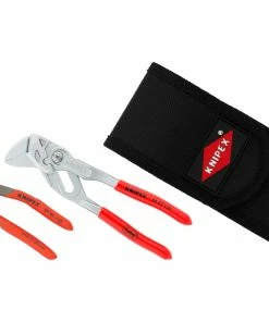 KNIPEX Zangenset Cobra Und Zangenschlüssel In Werkzeuggürteltasche