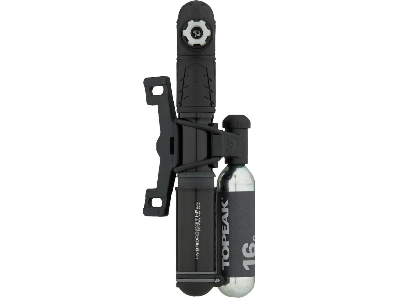 Topeak HybridRocket HP Mini Minipumpe Mit CO2-Inflator 5 Topeak HybridRocket HP Mini Minipumpe Mit CO2-Inflator – Bild 3