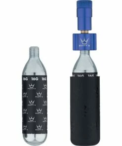 Peatys Holeshot CO2 Tyre Inflator Kit CO2-Kartuschenpumpe + 16 G Kartusche