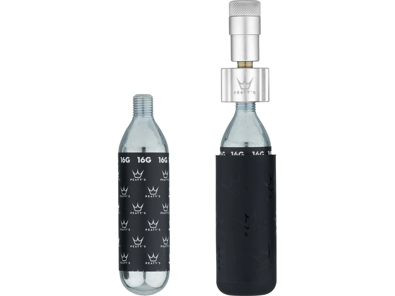 Peatys Holeshot CO2 Tyre Inflator Kit CO2-Kartuschenpumpe + 16 G Kartusche 9 Peatys Holeshot CO2 Tyre Inflator Kit CO2-Kartuschenpumpe + 16 G Kartusche – Bild 7