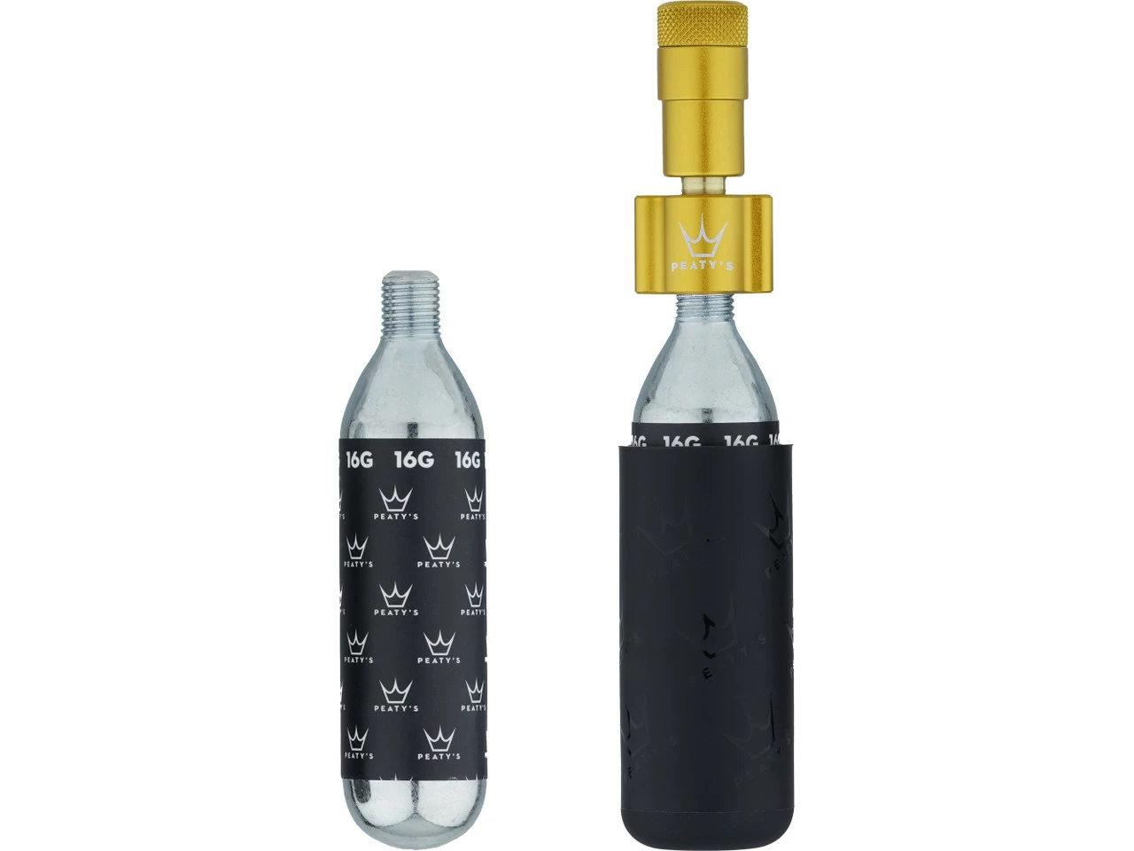 Peatys Holeshot CO2 Tyre Inflator Kit CO2-Kartuschenpumpe + 16 G Kartusche 33 Peatys Holeshot CO2 Tyre Inflator Kit CO2-Kartuschenpumpe + 16 G Kartusche – Bild 31