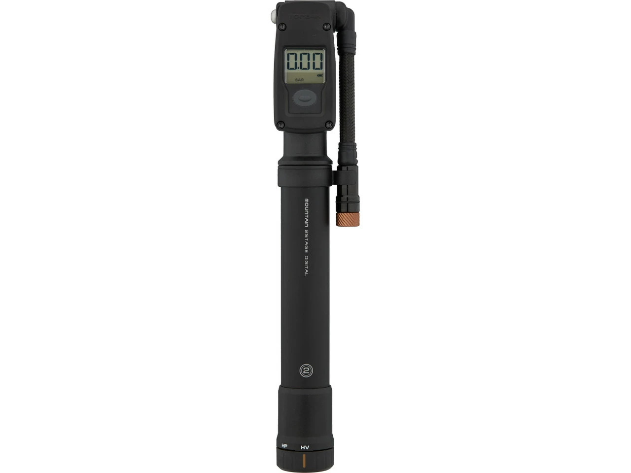 Topeak Mountain Digital 2Stage Minipumpe Mit Digital-Manometer 3 Topeak Mountain Digital 2Stage Minipumpe Mit Digital-Manometer