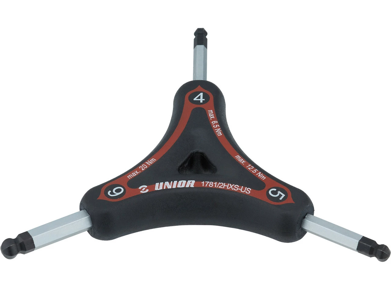 Unior Bike Tools Y-Schlüssel Innensechskant Mit Kugelkopf 1781/2HXS 5 Unior Bike Tools Y-Schlüssel Innensechskant Mit Kugelkopf 1781/2HXS – Bild 3