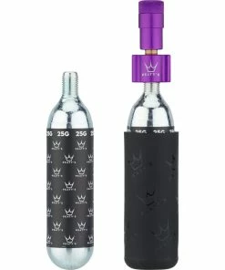 Peatys Holeshot CO2 Tyre Inflator Kit CO2-Kartuschenpumpe + 25 G Kartusche -Werkzeuge nach Baugruppen Verkäufe 474799