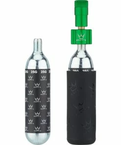 Peatys Holeshot CO2 Tyre Inflator Kit CO2-Kartuschenpumpe + 25 G Kartusche -Werkzeuge nach Baugruppen Verkäufe 474802