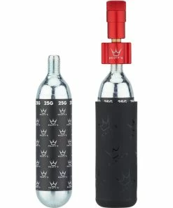 Peatys Holeshot CO2 Tyre Inflator Kit CO2-Kartuschenpumpe + 25 G Kartusche -Werkzeuge nach Baugruppen Verkäufe 474805