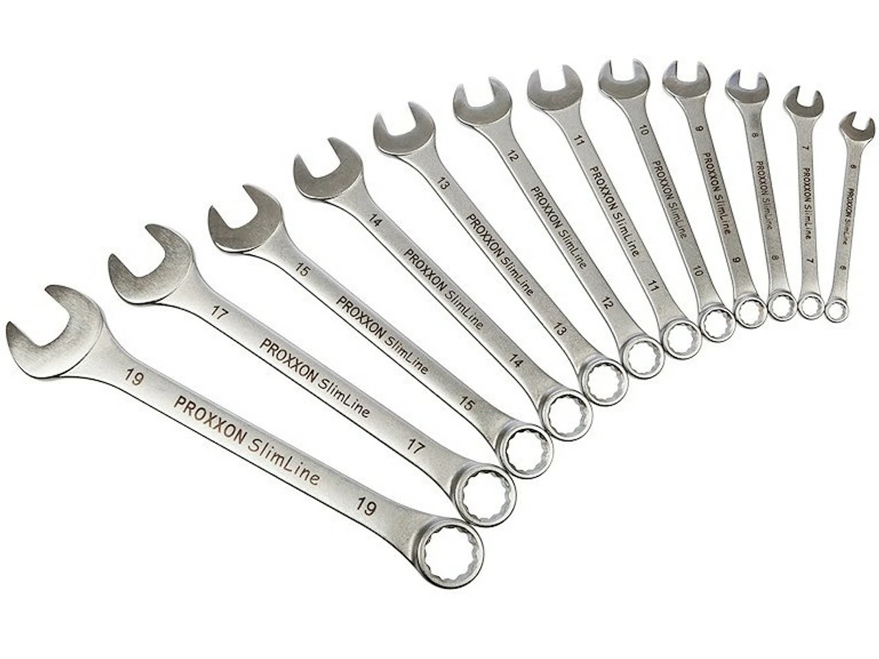 Proxxon Ring-Maulschlüsselset SlimLine 12-teilig 4 Proxxon Ring-Maulschlüsselset SlimLine 12-teilig – Bild 2