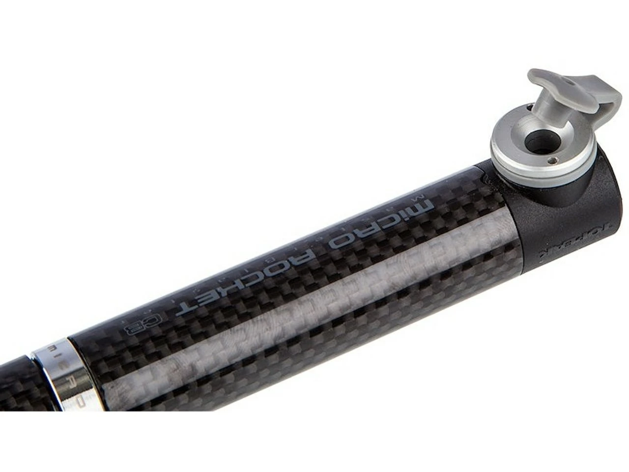 Topeak Micro Rocket Carbon Minipumpe 5 Topeak Micro Rocket Carbon Minipumpe – Bild 3
